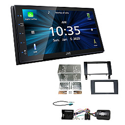 Mercedes SLK R171 2004-2011 JVC KW-M560BT 6.8" Bluetooth Digital Media Car Play / Android Auto Stereo Upgrade Kit Mercedes SLK R171 2004-2011 JVC KW-M560BT 6.8" Bluetooth Digital Media Car Play / Android Auto Stereo Upgrade Kit