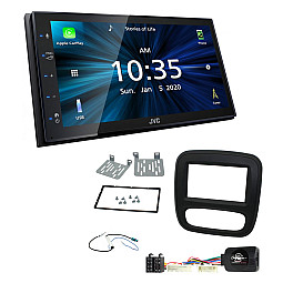 Renault Trafic JVC KW-M560BT 6.8" Bluetooth Digital Media Car Play / Android Auto Stereo Upgrade Kit Renault Trafic JVC KW-M560BT 6.8" Bluetooth Digital Media Car Play / Android Auto Stereo Upgrade Kit