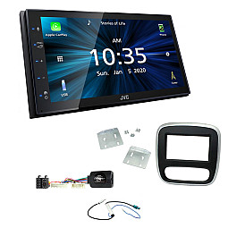 Renault Trafic 2014-2017 JVC KW-M560BT 6.8" Bluetooth Digital Media Car Play / Android Auto Stereo Upgrade Kit Renault Trafic 2014-2017 JVC KW-M560BT 6.8" Bluetooth Digital Media Car Play / Android Auto Stereo Upgrade Kit