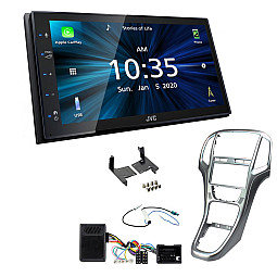 Vauxhall Astra 2010-2015 JVC KW-M560BT 6.8" Bluetooth Digital Media Car Play / Android Auto Stereo Upgrade Kit Vauxhall Astra 2010-2015 JVC KW-M560BT 6.8" Bluetooth Digital Media Car Play / Android Auto Stereo Upgrade Kit