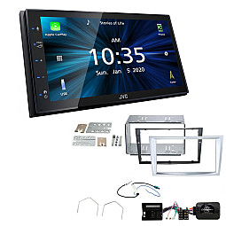 Vauxhall JVC KW-M560BT 6.8" Bluetooth Digital Media Car Play / Android Auto Stereo Upgrade Kit Vauxhall JVC KW-M560BT 6.8" Bluetooth Digital Media Car Play / Android Auto Stereo Upgrade Kit
