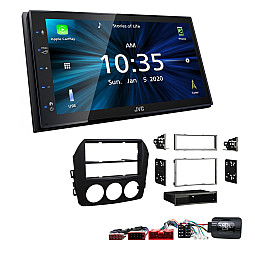 Mazda MX-5 (Bose Audio) 2009-2015 JVC KW-M560BT 6.8" Bluetooth Digital Media Car Play / Android Auto Stereo Upgrade Kit Mazda MX-5 (Bose Audio) 2009-2015 JVC KW-M560BT 6.8" Bluetooth Digital Media Car Play / Android Auto Stereo Upgrade Kit