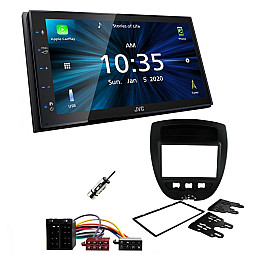 Peugeot 107 2005-2014 JVC KW-M560BT 6.8" Bluetooth Digital Media Car Play / Android Auto Stereo Upgrade Kit Peugeot 107 2005-2014 JVC KW-M560BT 6.8" Bluetooth Digital Media Car Play / Android Auto Stereo Upgrade Kit