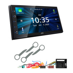 Volkswagen Transporter T5 2006-2009 JVC 6.8" Bluetooth Digital Media Car Play / Android Auto Stereo Upgrade Kit Volkswagen Transporter T5 2006-2009 JVC 6.8" Bluetooth Digital Media Car Play / Android Auto Stereo Upgrade Kit