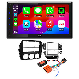 Mazda MX-5 2005-2009 Non-Bose JVC 6.8" CarPlay / Android Auto USB, Bluetooth Car Stereo Upgrade Pack