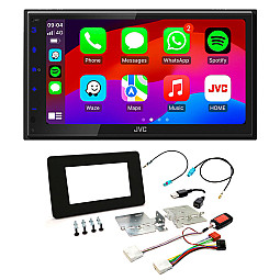 Renault Master 2020 Onwards JVC 6.8" CarPlay / Android Auto USB, Bluetooth Car Stereo Upgrade Pack Renault Master 2020 Onwards JVC 6.8" CarPlay / Android Auto USB, Bluetooth Car Stereo Upgrade Pack