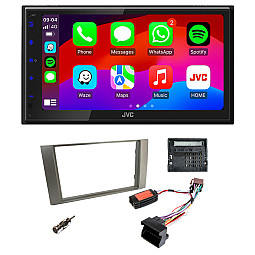 JVC 6.8" CarPlay / Android Auto USB, Bluetooth Car Stereo Upgrade Pack For Ford JVC 6.8" CarPlay / Android Auto USB, Bluetooth Car Stereo Upgrade Pack For Ford