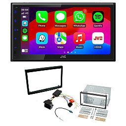 Peugeot Partner II 2008-2018 JVC 6.8" CarPlay / Android Auto USB, Bluetooth Car Stereo Upgrade Pack Peugeot Partner II 2008-2018 JVC 6.8" CarPlay / Android Auto USB, Bluetooth Car Stereo Upgrade Pack