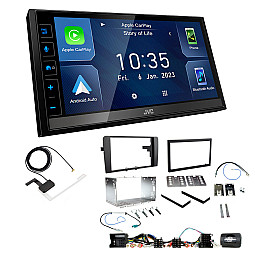 Audi A3 2003 - 2012 8P JVC 6.8" Screen USB Bluetooth Wireless CarPlay / Android Auto Stereo Upgrade Pack Audi A3 2003 - 2012 8P JVC 6.8" Screen USB Bluetooth Wireless CarPlay / Android Auto Stereo Upgrade Pack