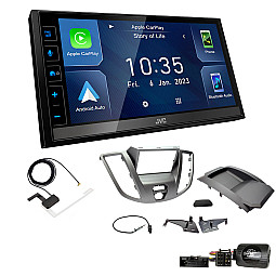 Ford Transit 2015-2021 JVC 6.8" Screen USB Bluetooth Wireless CarPlay / Android Auto Stereo Upgrade Pack