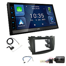 Suzuki Swift 2011-2017 JVC 6.8" Screen USB Bluetooth Wireless CarPlay / Android Auto Stereo Upgrade Pack