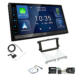 VW Beetle, Caddy, Jetta, Sharan, T-6 JVC 6.8" Screen USB Bluetooth Wireless CarPlay / Android Auto Stereo Upgrade Pack VW Beetle, Caddy, Jetta, Sharan, T-6 JVC 6.8" Screen USB Bluetooth Wireless CarPlay / Android Auto Stereo Upgrade Pack