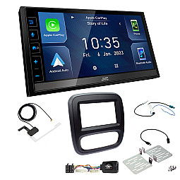 Vauxhall Vivaro (2014-2018) JVC 6.8" Screen USB Bluetooth Wireless CarPlay / Android Auto Stereo Upgrade Pack Vauxhall Vivaro (2014-2018) JVC 6.8" Screen USB Bluetooth Wireless CarPlay / Android Auto Stereo Upgrade Pack