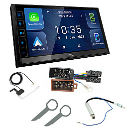 Volkswagen JVC 6.8" Screen USB Bluetooth Wireless Apple CarPlay / Android Auto Stereo Upgrade Pack Volkswagen JVC 6.8" Screen USB Bluetooth Wireless Apple CarPlay / Android Auto Stereo Upgrade Pack