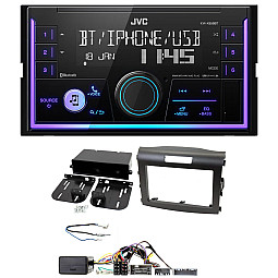 Honda CR-V 2012-2017 JVC Double Din Mechless USB, Bluetooth, AUX, iPod/iPhone Car Stereo Upgrade Pack