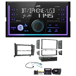 Mercedes Sprinter (2007 - 2016) JVC Double Din Mechless USB, Bluetooth, AUX, iPod/iPhone Car Stereo Upgrade Pack