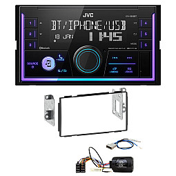 Nissan Qashqai 2007-2013 JVC Mechless USB, Bluetooth, AUX, iPod/iPhone Car Stereo Upgrade Pack