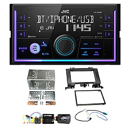 Volkswagen Crafter 2014-2017 JVC Double Din Mechless USB, Bluetooth, AUX, iPod/iPhone Car Stereo Upgrade Pack Volkswagen Crafter 2014-2017 JVC Double Din Mechless USB, Bluetooth, AUX, iPod/iPhone Car Stereo Upgrade Pack