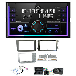 VW Beetle, Caddy, Jetta, Sharan, T-6, Tiguan JVC USB, Bluetooth, AUX, iPod/iPhone Stereo Upgrade Pack VW Beetle, Caddy, Jetta, Sharan, T-6, Tiguan JVC USB, Bluetooth, AUX, iPod/iPhone Stereo Upgrade Pack