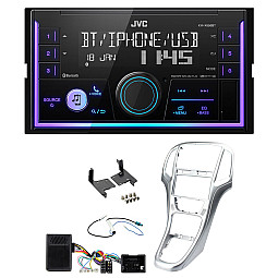 Vauxhall Astra 2010-2015 JVC Mechless USB, Bluetooth, AUX, iPod/iPhone Car Stereo Upgrade Pack Vauxhall Astra 2010-2015 JVC Mechless USB, Bluetooth, AUX, iPod/iPhone Car Stereo Upgrade Pack