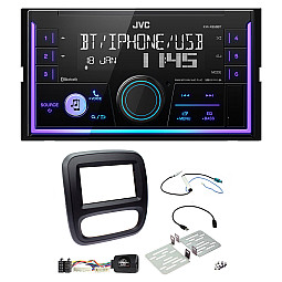 Vauxhall Vivaro (2014-2018) JVC Mechless USB, Bluetooth, AUX, iPod/iPhone Car Stereo Upgrade Pack Vauxhall Vivaro (2014-2018) JVC Mechless USB, Bluetooth, AUX, iPod/iPhone Car Stereo Upgrade Pack