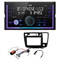 Nissan Elgrand (2002-2010) JVC Mechless USB, Bluetooth, AUX, iPod/iPhone Car Stereo Upgrade Pack Nissan Elgrand (2002-2010) JVC Mechless USB, Bluetooth, AUX, iPod/iPhone Car Stereo Upgrade Pack