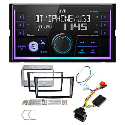 Vauxhall Corsa D 2006-2014 JVC Mechless USB, Bluetooth, AUX, iPod/iPhone Car Stereo Upgrade Pack Vauxhall Corsa D 2006-2014 JVC Mechless USB, Bluetooth, AUX, iPod/iPhone Car Stereo Upgrade Pack