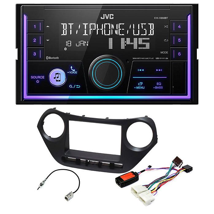 JVC KW-X850BT + FK-969-SWC Hyundai KW-X850BT + FK-969-SWC