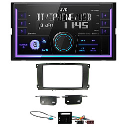 Ford Focus, Mondeo, S-Max  JVC Mechless USB, Bluetooth, AUX, iPod/iPhone Car Stereo Upgrade Pack