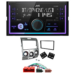 Ford Ranger 2007 - 2012  JVC Double Din Mechless USB, Bluetooth, AUX, iPod/iPhone Car Stereo Upgrade Pack