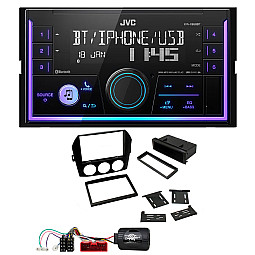 Mazda MX-5 NON-BOSE 2006-2008 JVC Mechless USB, Bluetooth, AUX, iPod/iPhone Car Stereo Upgrade Pack Mazda MX-5 NON-BOSE 2006-2008 JVC Mechless USB, Bluetooth, AUX, iPod/iPhone Car Stereo Upgrade Pack