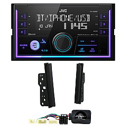 Toyota Alphard 2002 - 2008 JVC Mechless USB, Bluetooth, AUX, iPod/iPhone Car Stereo Upgrade Pack Toyota Alphard 2002 - 2008 JVC Mechless USB, Bluetooth, AUX, iPod/iPhone Car Stereo Upgrade Pack