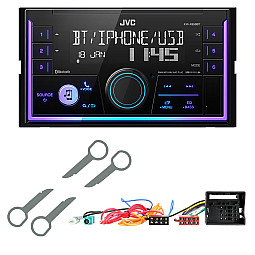 VW Transporter T5 RCD200 JVC Mechless USB, Bluetooth, AUX, iPod/iPhone Stereo Upgrade Pack VW Transporter T5 RCD200 JVC Mechless USB, Bluetooth, AUX, iPod/iPhone Stereo Upgrade Pack