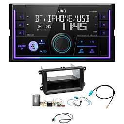 VW T6 2015 - 2019 JVC Mechless USB, Bluetooth, AUX, iPod/iPhone Stereo Upgrade Pack
