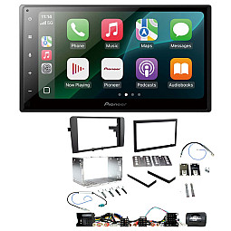 Audi A3 2003 - 2012 Pioneer 6.8" Wired CarPlay / Android Auto Bluetooth Stereo Upgrade Pack Audi A3 2003 - 2012 Pioneer 6.8" Wired CarPlay / Android Auto Bluetooth Stereo Upgrade Pack