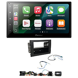 Audi A4 2001-2008 Pioneer 6.8" Wired CarPlay / Android Auto Bluetooth Stereo Upgrade Pack