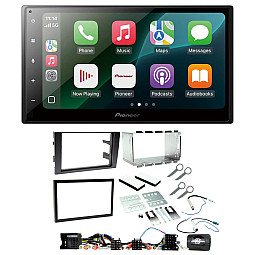 Audi A4 2001-2008 Pioneer 6.8" Wired CarPlay / Android Auto Bluetooth Stereo Upgrade Pack Audi A4 2001-2008 Pioneer 6.8" Wired CarPlay / Android Auto Bluetooth Stereo Upgrade Pack