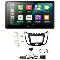 Ford Kuga 2013-2019 Pioneer 6.8" Wired CarPlay / Android Auto Bluetooth Stereo Upgrade Pack Ford Kuga 2013-2019 Pioneer 6.8" Wired CarPlay / Android Auto Bluetooth Stereo Upgrade Pack