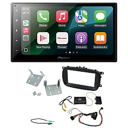 Fiat 500X 2015 - 2021 Pioneer 6.8" Wired CarPlay / Android Auto Bluetooth Stereo Upgrade Pack Fiat 500X 2015 - 2021 Pioneer 6.8" Wired CarPlay / Android Auto Bluetooth Stereo Upgrade Pack