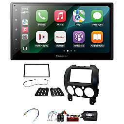 Mazda 2 (2008-2014) Pioneer 6.8" Wired CarPlay / Android Auto Bluetooth Stereo Upgrade Pack Mazda 2 (2008-2014) Pioneer 6.8" Wired CarPlay / Android Auto Bluetooth Stereo Upgrade Pack