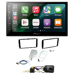 Nissan Juke 2014 - 2019 Pioneer 6.8" Wired CarPlay / Android Auto Bluetooth Stereo Upgrade Pack Nissan Juke 2014 - 2019 Pioneer 6.8" Wired CarPlay / Android Auto Bluetooth Stereo Upgrade Pack