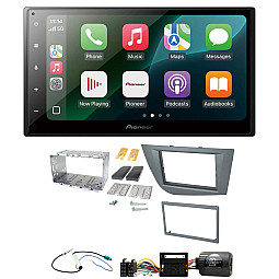Seat Leon 2005-2012 Pioneer 6.8" Wired CarPlay / Android Auto Bluetooth Stereo Upgrade Pack Seat Leon 2005-2012 Pioneer 6.8" Wired CarPlay / Android Auto Bluetooth Stereo Upgrade Pack