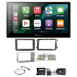 VW Beetle, Caddy, Jetta, Sharan, Transporter T-6 Pioneer 6.8" Wired CarPlay / Android Auto Bluetooth Stereo Upgrade Pack VW Beetle, Caddy, Jetta, Sharan, Transporter T-6 Pioneer 6.8" Wired CarPlay / Android Auto Bluetooth Stereo Upgrade Pack
