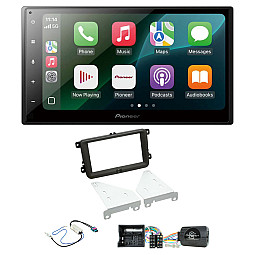 VW Beetle, Caddy, Jetta, Sharan, T-6 Pioneer 6.8" Wired CarPlay / Android Auto Bluetooth Stereo Upgrade Pack VW Beetle, Caddy, Jetta, Sharan, T-6 Pioneer 6.8" Wired CarPlay / Android Auto Bluetooth Stereo Upgrade Pack