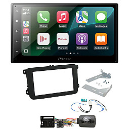 Volkswagen Pioneer 6.8" Wired CarPlay / Android Auto Bluetooth Stereo Upgrade Pack Volkswagen Pioneer 6.8" Wired CarPlay / Android Auto Bluetooth Stereo Upgrade Pack