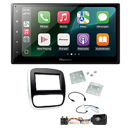 Vauxhall Vivaro 2014-2018 Pioneer 6.8" Wired CarPlay / Android Auto Bluetooth Stereo Upgrade Pack Vauxhall Vivaro 2014-2018 Pioneer 6.8" Wired CarPlay / Android Auto Bluetooth Stereo Upgrade Pack