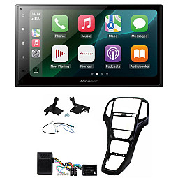 Vauxhall Astra 2010 - 2016 Pioneer 6.8" Wired CarPlay / Android Auto Bluetooth Stereo Upgrade Pack Vauxhall Astra 2010 - 2016 Pioneer 6.8" Wired CarPlay / Android Auto Bluetooth Stereo Upgrade Pack