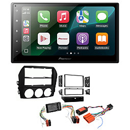 Mazda MX-5 2005 - 2009 (BOSE Audio) 6.8" Wired CarPlay / Android Auto Bluetooth Stereo Upgrade Pack Mazda MX-5 2005 - 2009 (BOSE Audio) 6.8" Wired CarPlay / Android Auto Bluetooth Stereo Upgrade Pack