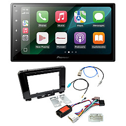 Suzuki Jimny 2018 Onwards Pioneer 6.8" Wired CarPlay / Android Auto Bluetooth Stereo Upgrade Pack Suzuki Jimny 2018 Onwards Pioneer 6.8" Wired CarPlay / Android Auto Bluetooth Stereo Upgrade Pack