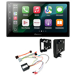 Jeep Pioneer 6.8" Wired CarPlay / Android Auto Bluetooth Stereo Upgrade Pack Jeep Pioneer 6.8" Wired CarPlay / Android Auto Bluetooth Stereo Upgrade Pack